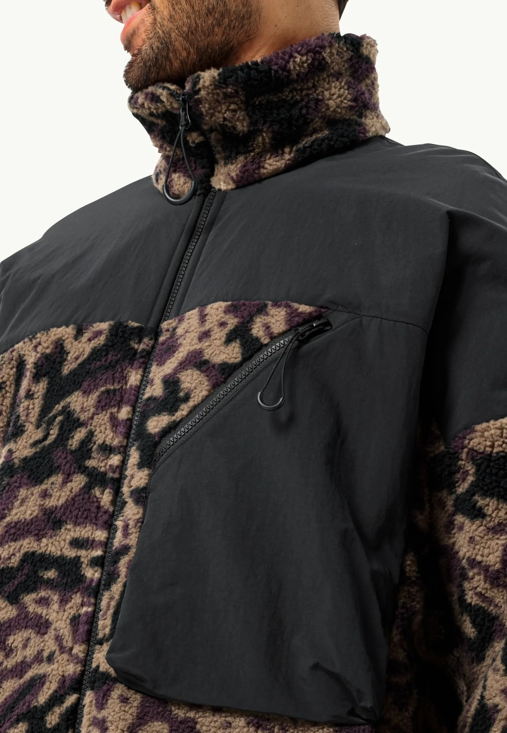 Sale Maarweg Print Jkt Damen Fleece|Fleecejacken