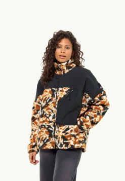 Sale Maarweg Print Jkt Damen Fleece|Fleecejacken