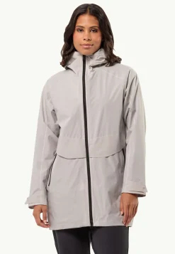 Best Mainkai Long Jkt W Damen Windjacken|Übergangsjacken