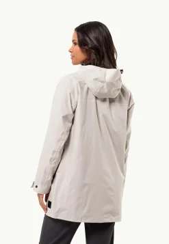 Best Mainkai Long Jkt W Damen Windjacken|Übergangsjacken