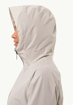 Best Mainkai Long Jkt W Damen Windjacken|Übergangsjacken