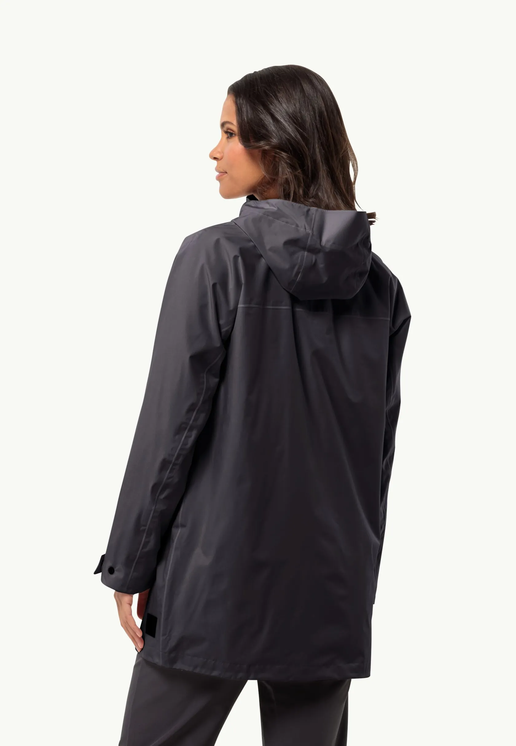 Best Mainkai Long Jkt W Damen Windjacken|Übergangsjacken
