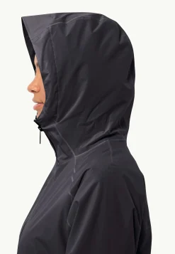 Best Mainkai Long Jkt W Damen Windjacken|Übergangsjacken