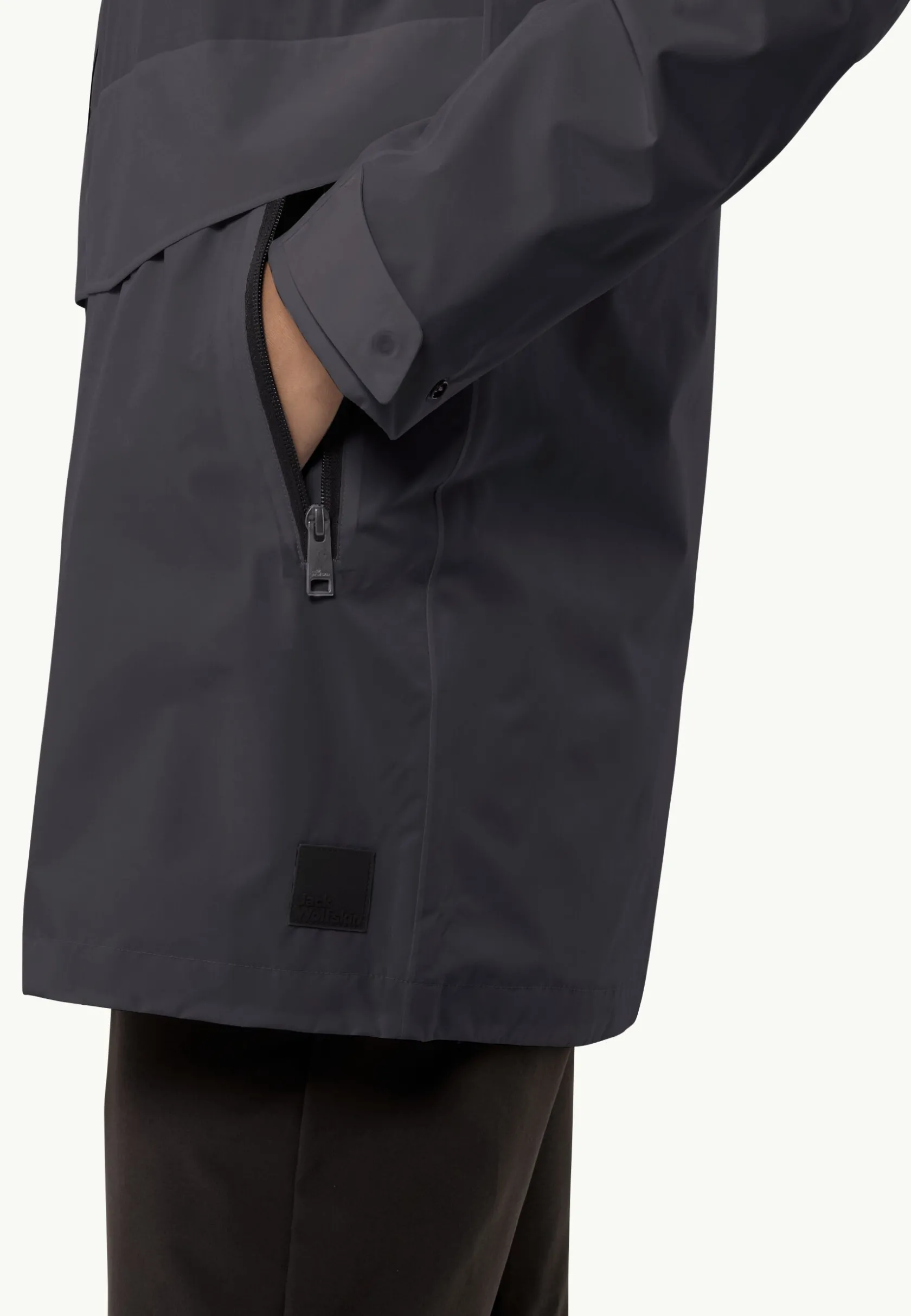 Best Mainkai Long Jkt W Damen Windjacken|Übergangsjacken