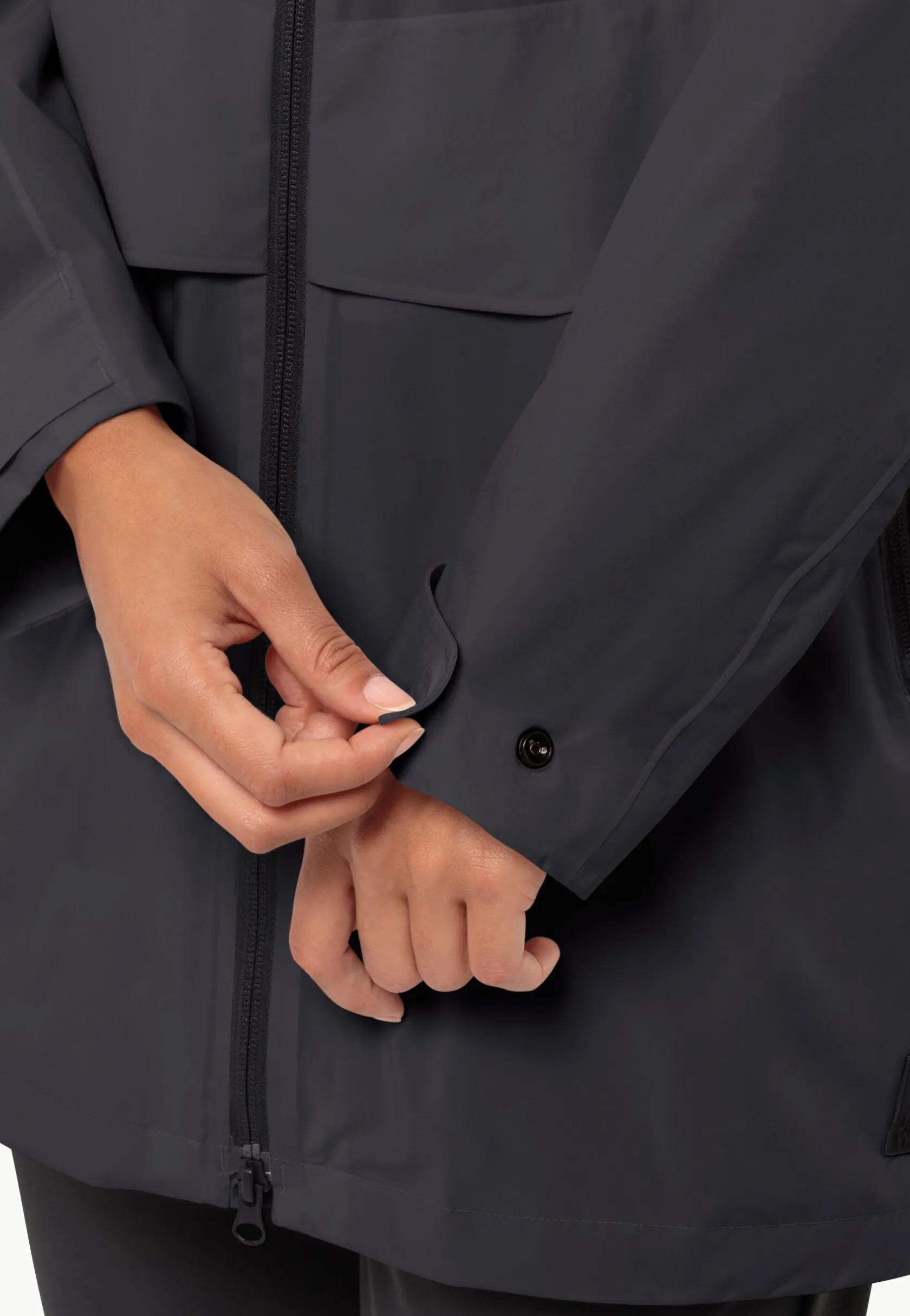 Best Mainkai Long Jkt W Damen Windjacken|Übergangsjacken