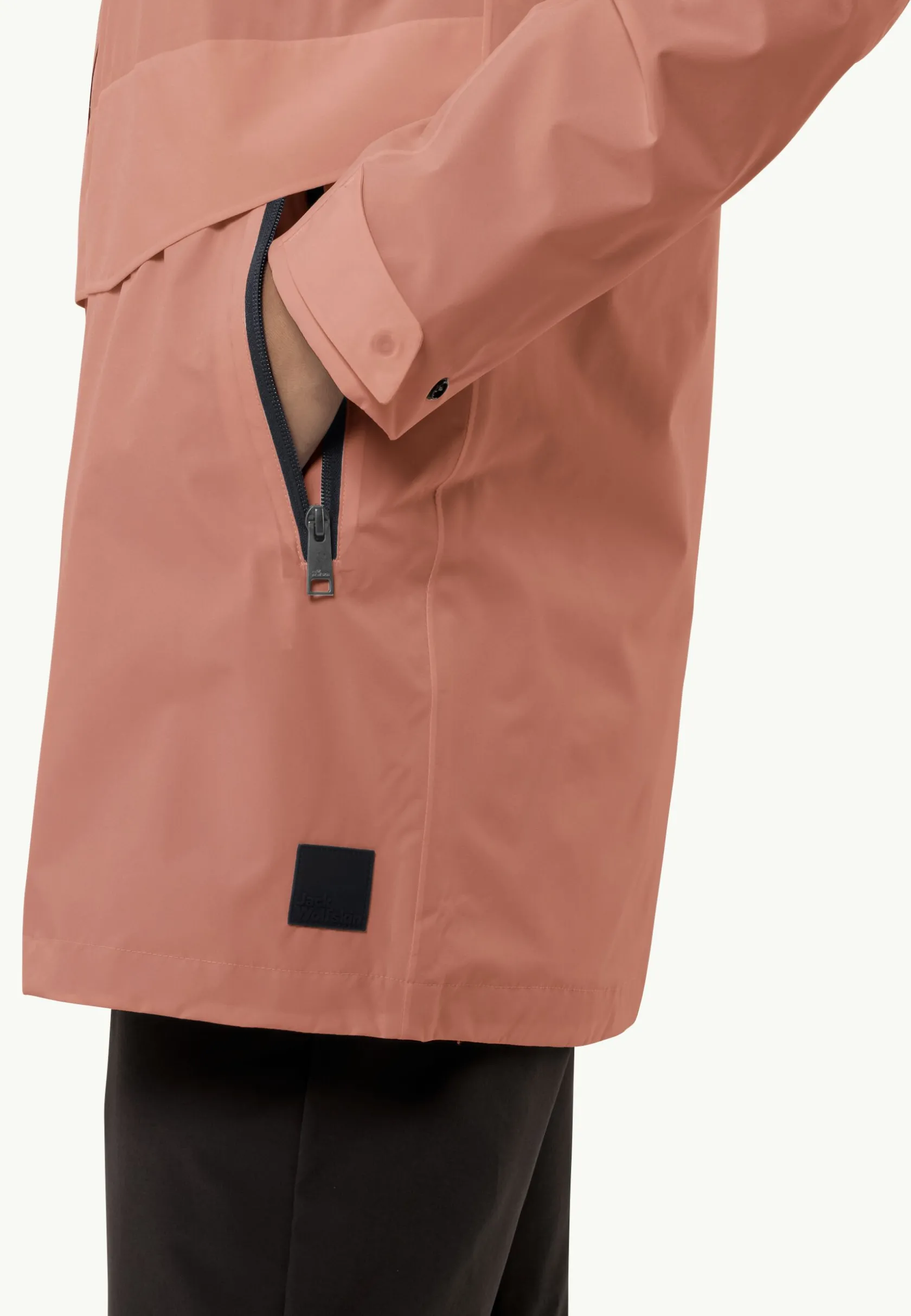 Best Mainkai Long Jkt W Damen Windjacken|Übergangsjacken