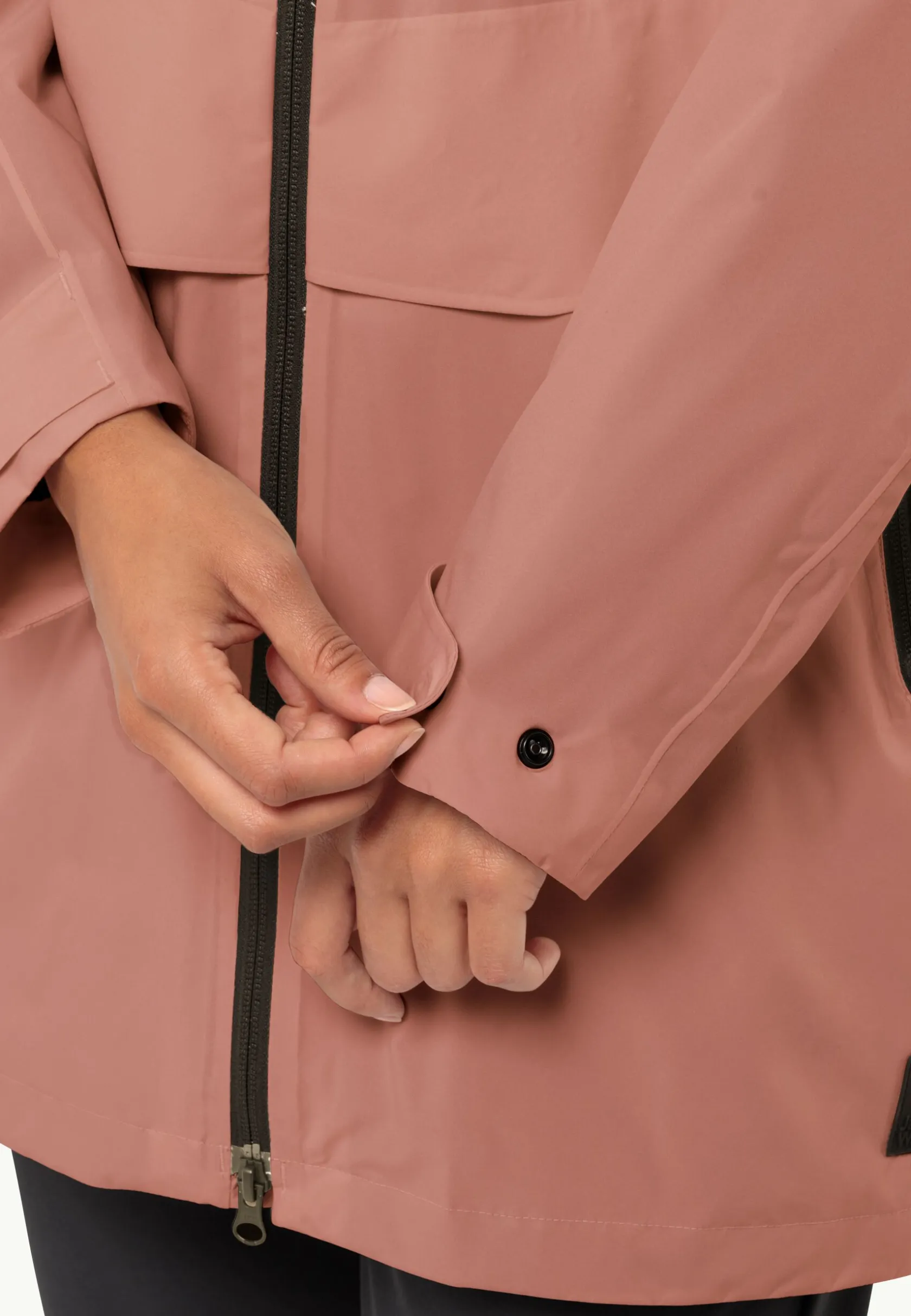 Best Mainkai Long Jkt W Damen Windjacken|Übergangsjacken