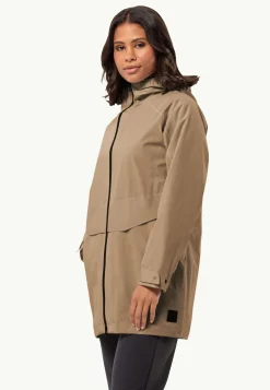 Best Mainkai Long Jkt W Damen Windjacken|Übergangsjacken