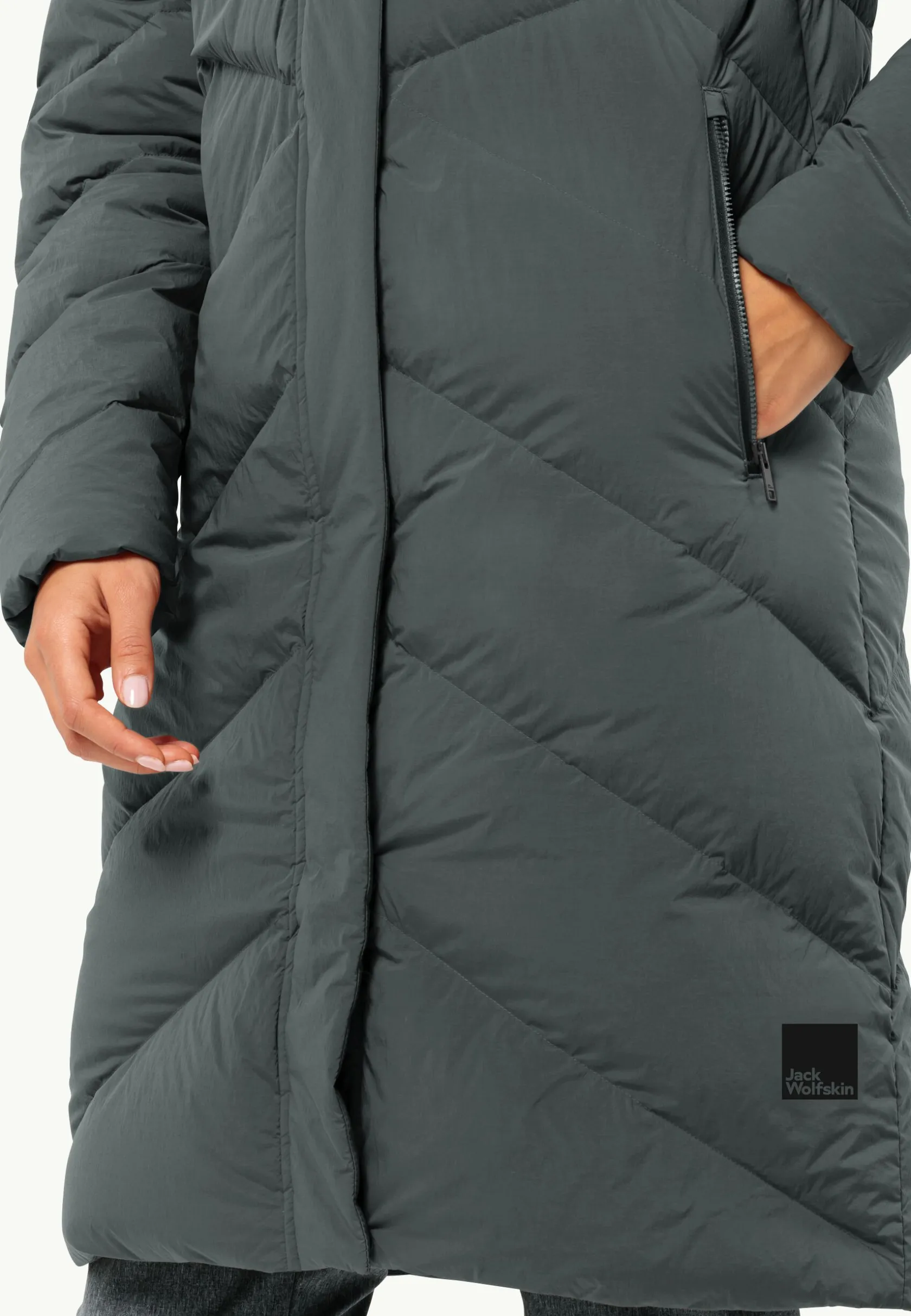 Clearance Marienplatz Coat W Rds Damen Winterjacken|Übergangsjacken