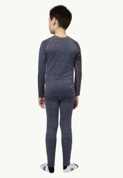 Online Merino Baselayer Set K Kinder Funktionsshirts