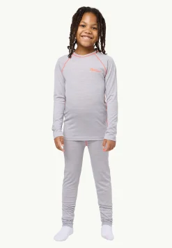 Online Merino Baselayer Set K Kinder Funktionsshirts
