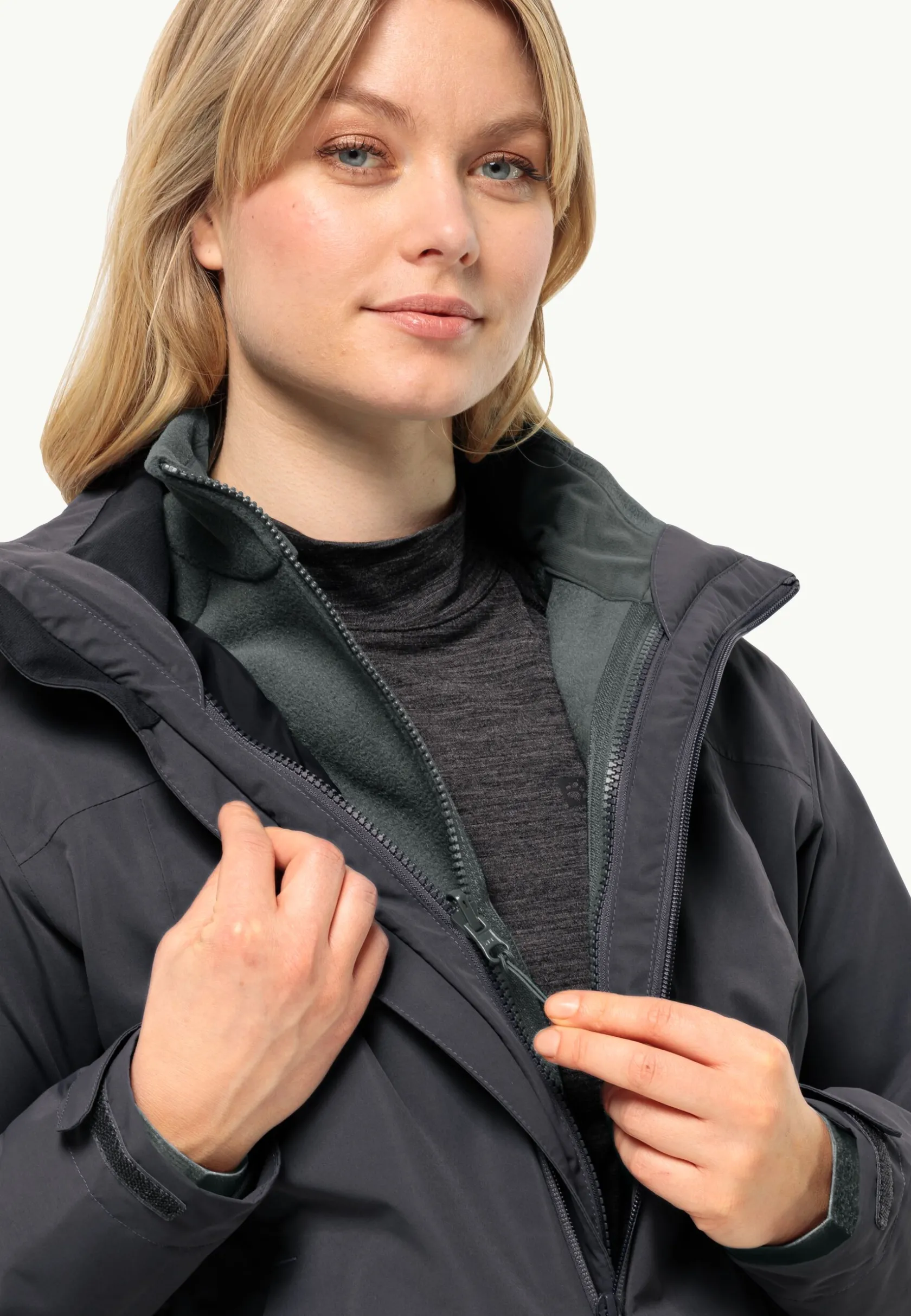 Hot Moonrise Fz W Damen Fleece|Fleecejacken