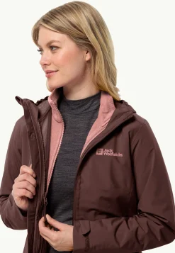Outlet Moonrise 3in1 Jkt W Damen Übergangsjacken|Regenjacken