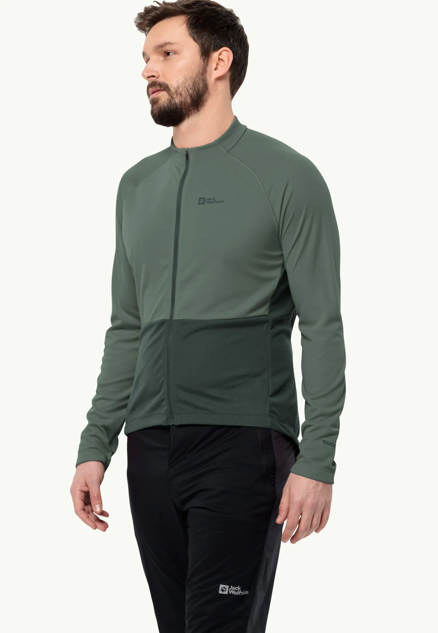 Fashion Morobbia Fz L/s M Herren Funktionsshirts|T-Shirts & Longsleeves
