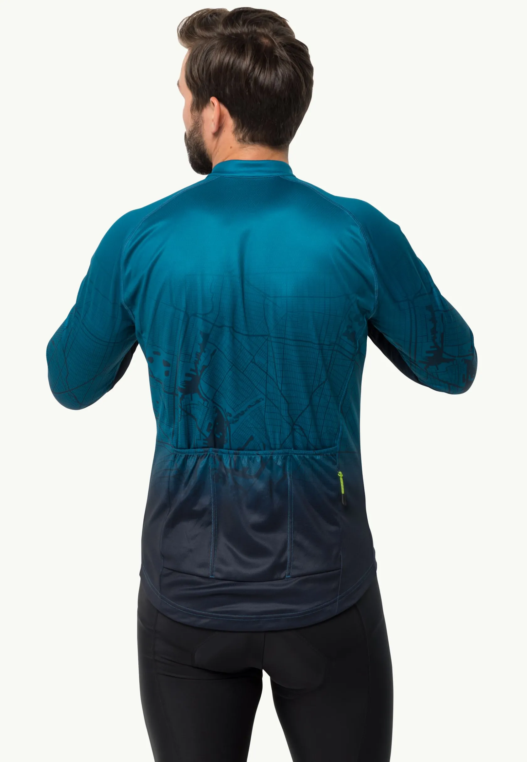 Best Morobbia Fz L/s Print M Herren Funktionsshirts|T-Shirts & Longsleeves