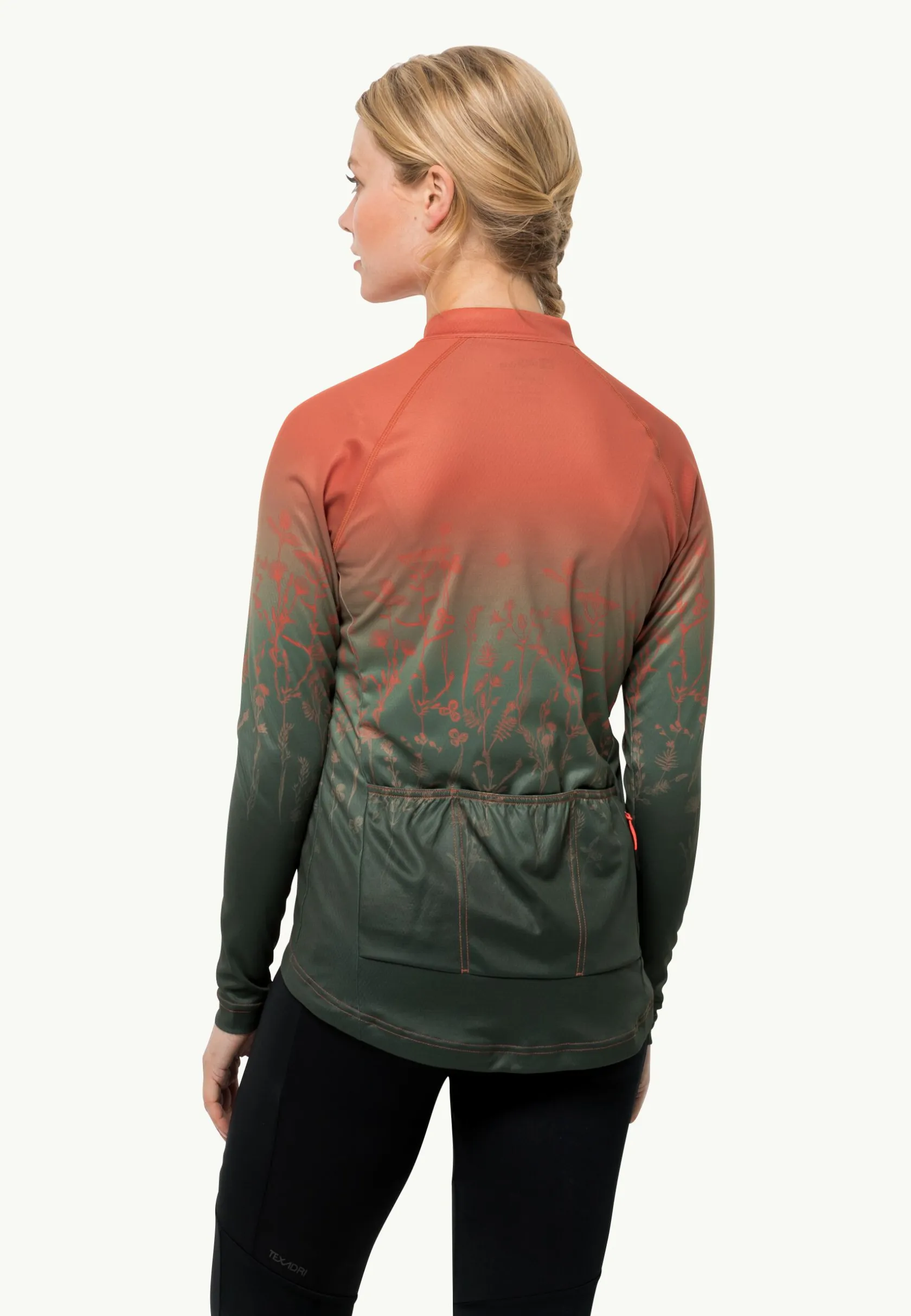 Best Morobbia Fz L/s Print W Damen Funktionsshirts|T-Shirts & Longsleeves