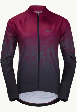 Best Morobbia Fz L/s Print W Damen Funktionsshirts|T-Shirts & Longsleeves