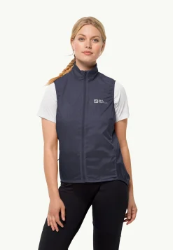Discount Morobbia Wind Vest W Damen Windjacken|Westen