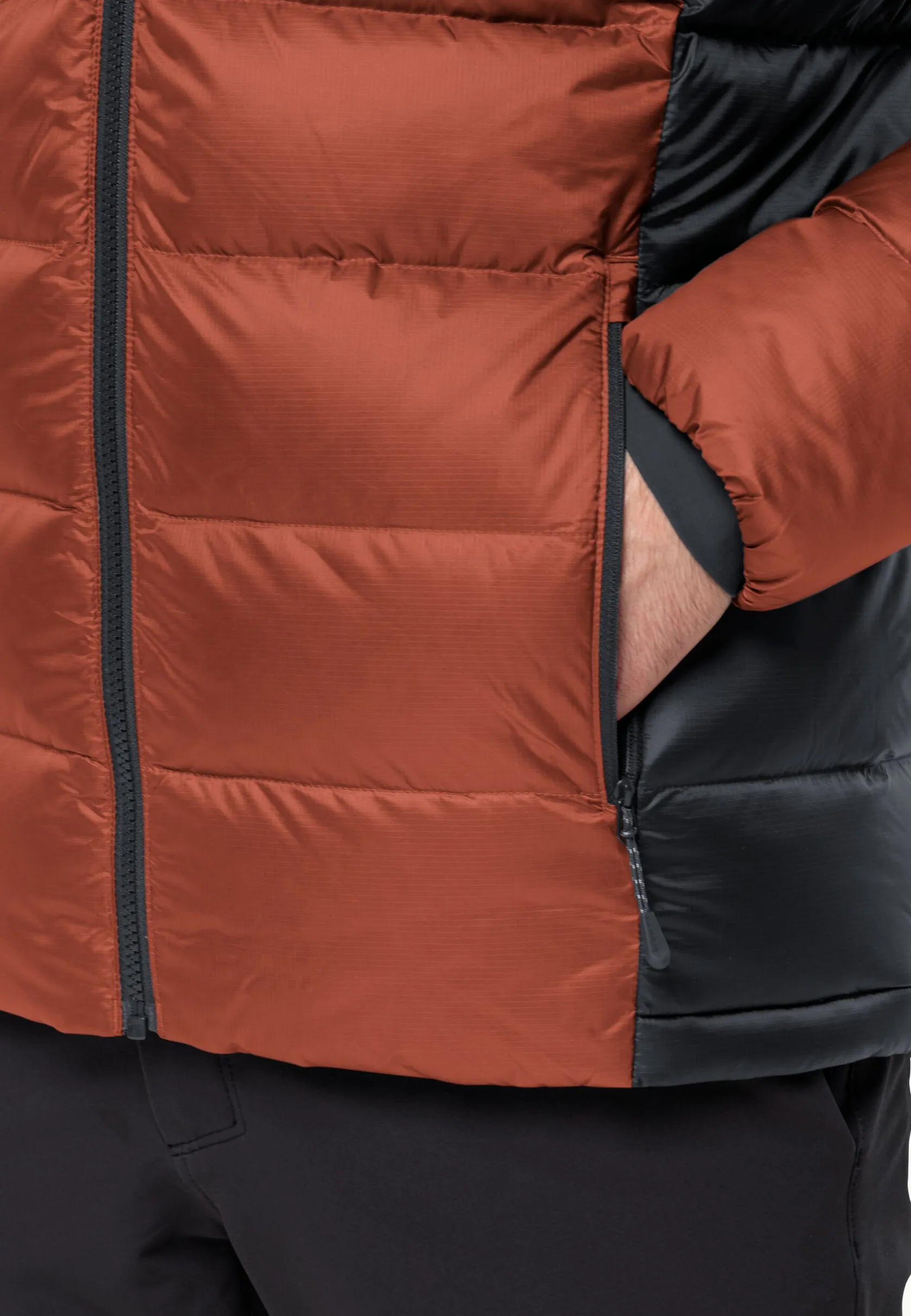 Fashion Nebelhorn Down Hoody M Herren Übergangsjacken|Isolationsjacken