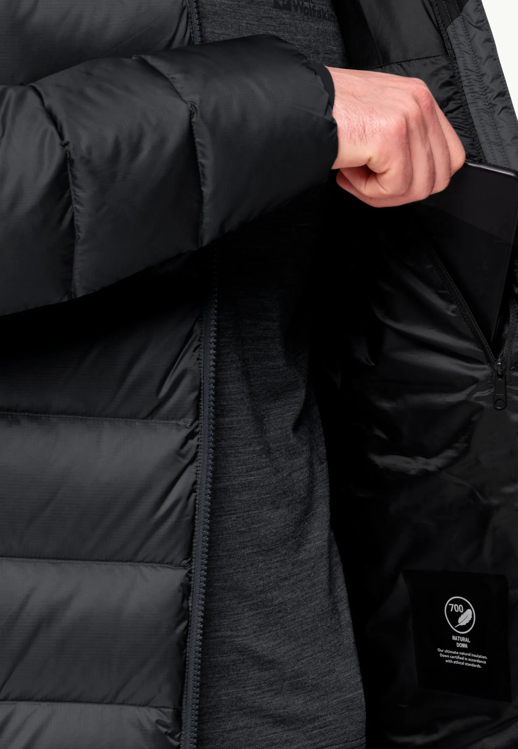 Fashion Nebelhorn Down Hoody M Herren Übergangsjacken|Isolationsjacken