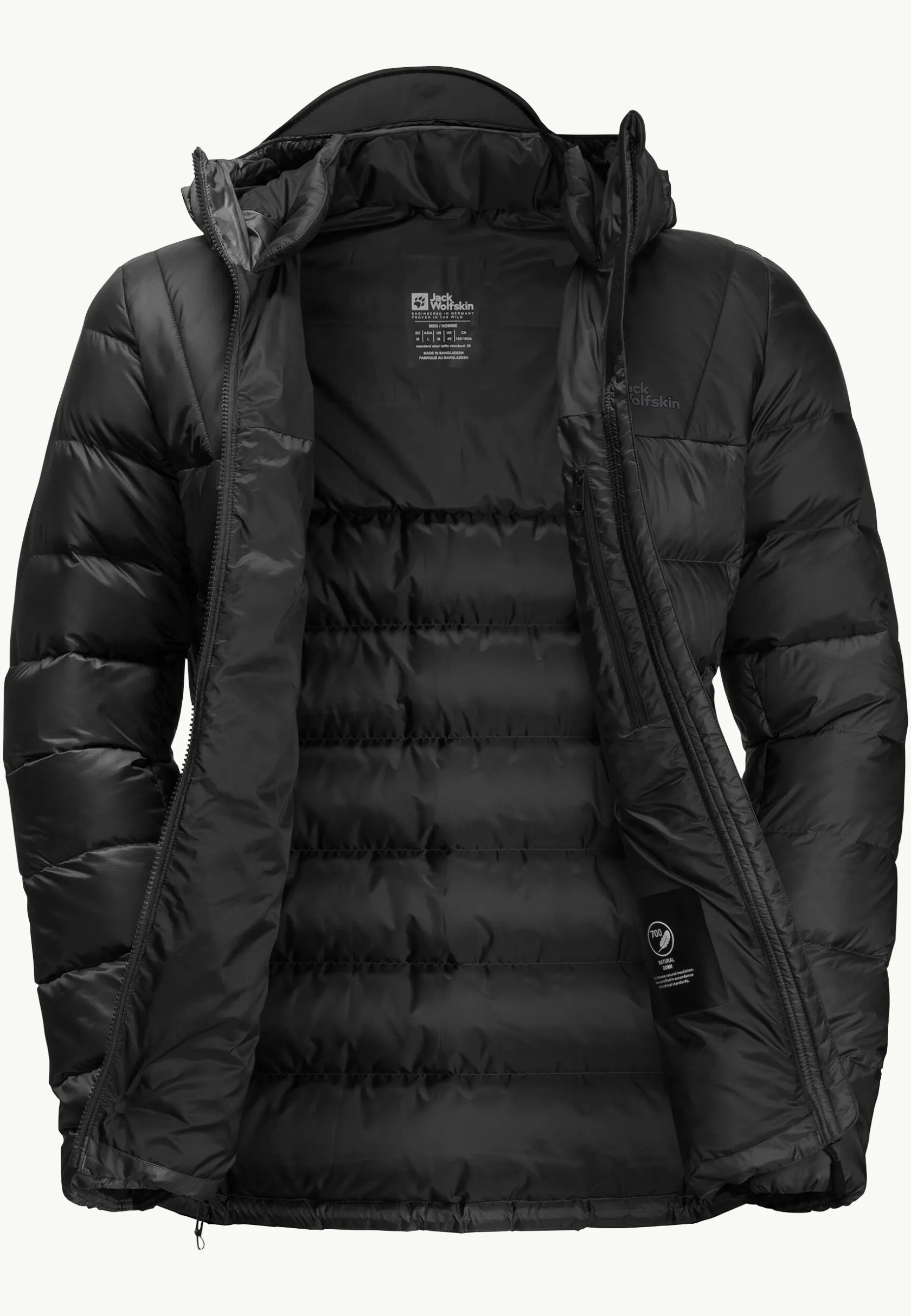 Fashion Nebelhorn Down Hoody M Herren Übergangsjacken|Isolationsjacken