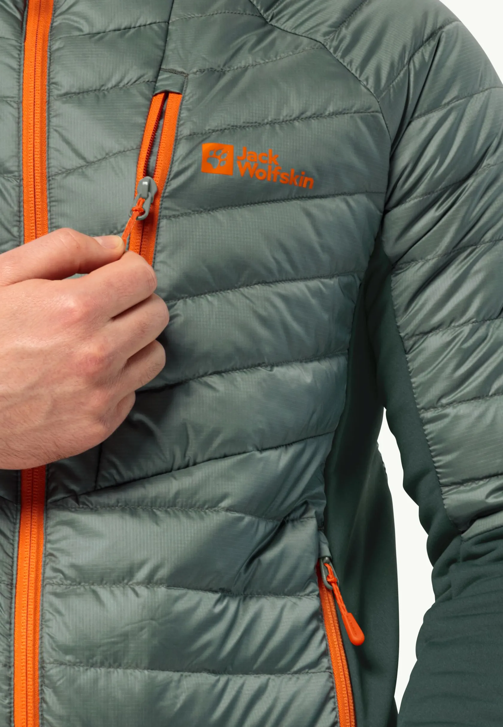 Hot Nebelhorn Down Hybrid M Herren Isolationsjacken|Winterjacken