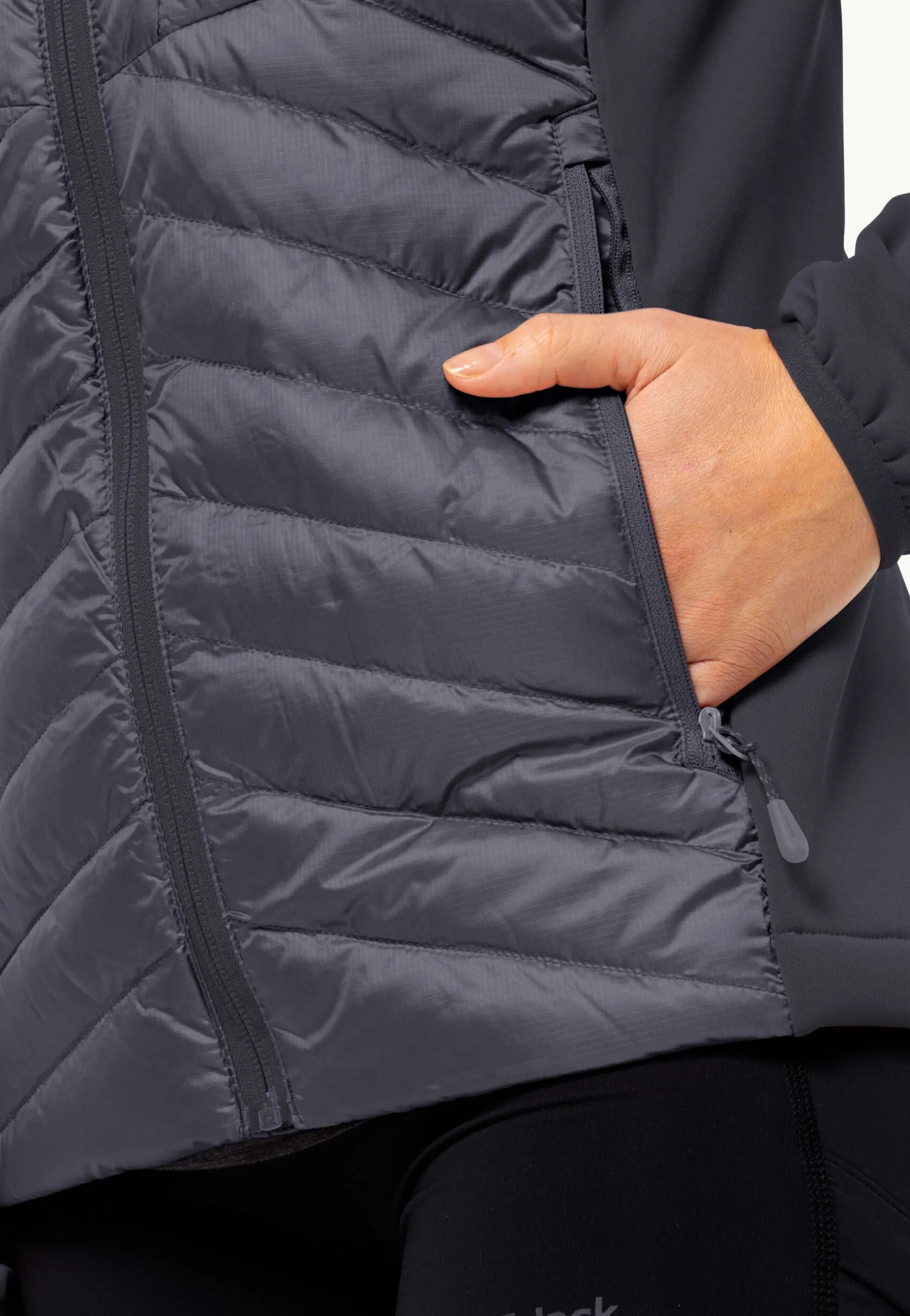 Hot Nebelhorn Down Hybrid W Damen Fleece|Fleecejacken