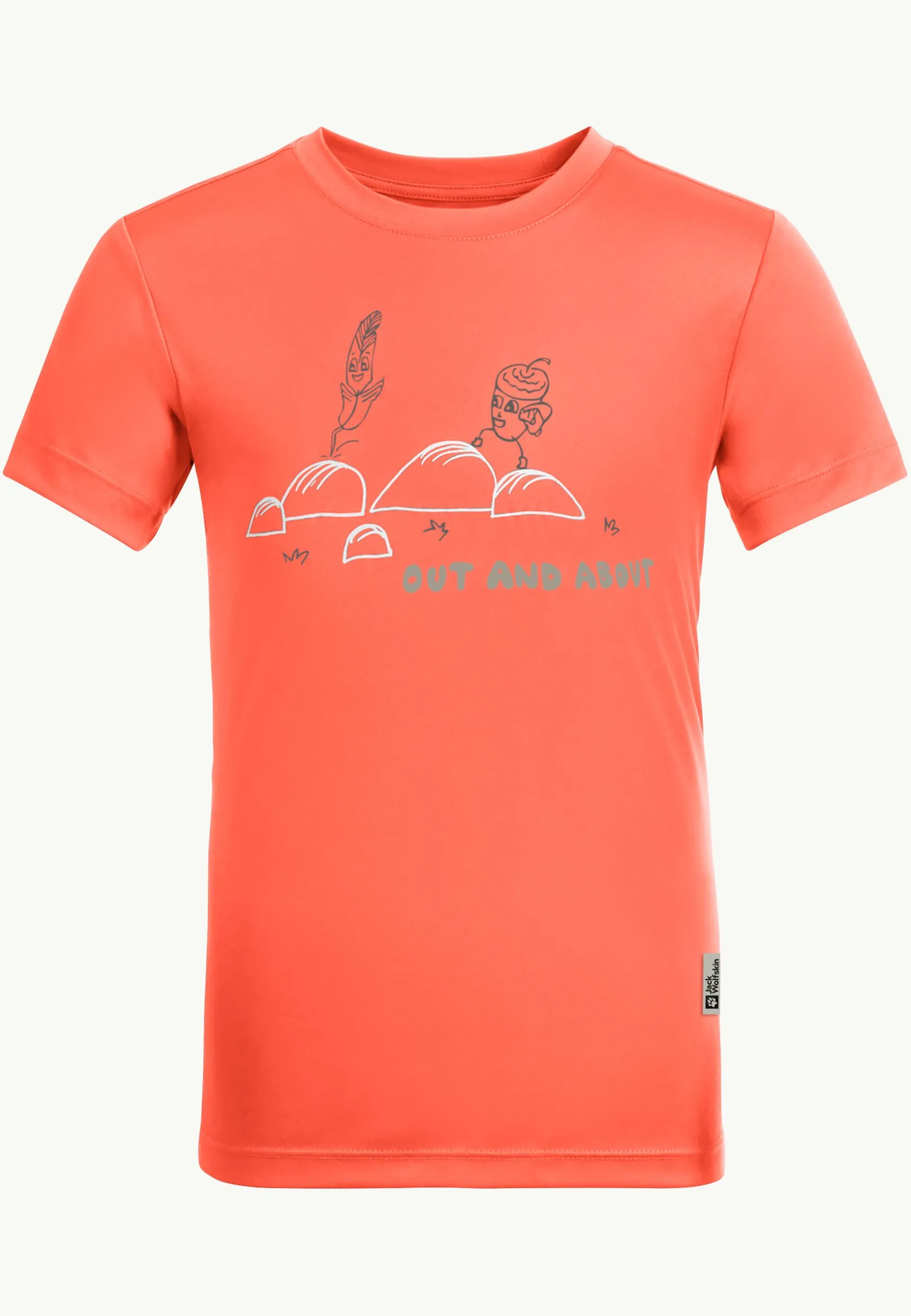 Clearance Out And About T Kids Kinder Funktionsshirts|T-Shirts & Longsleeves