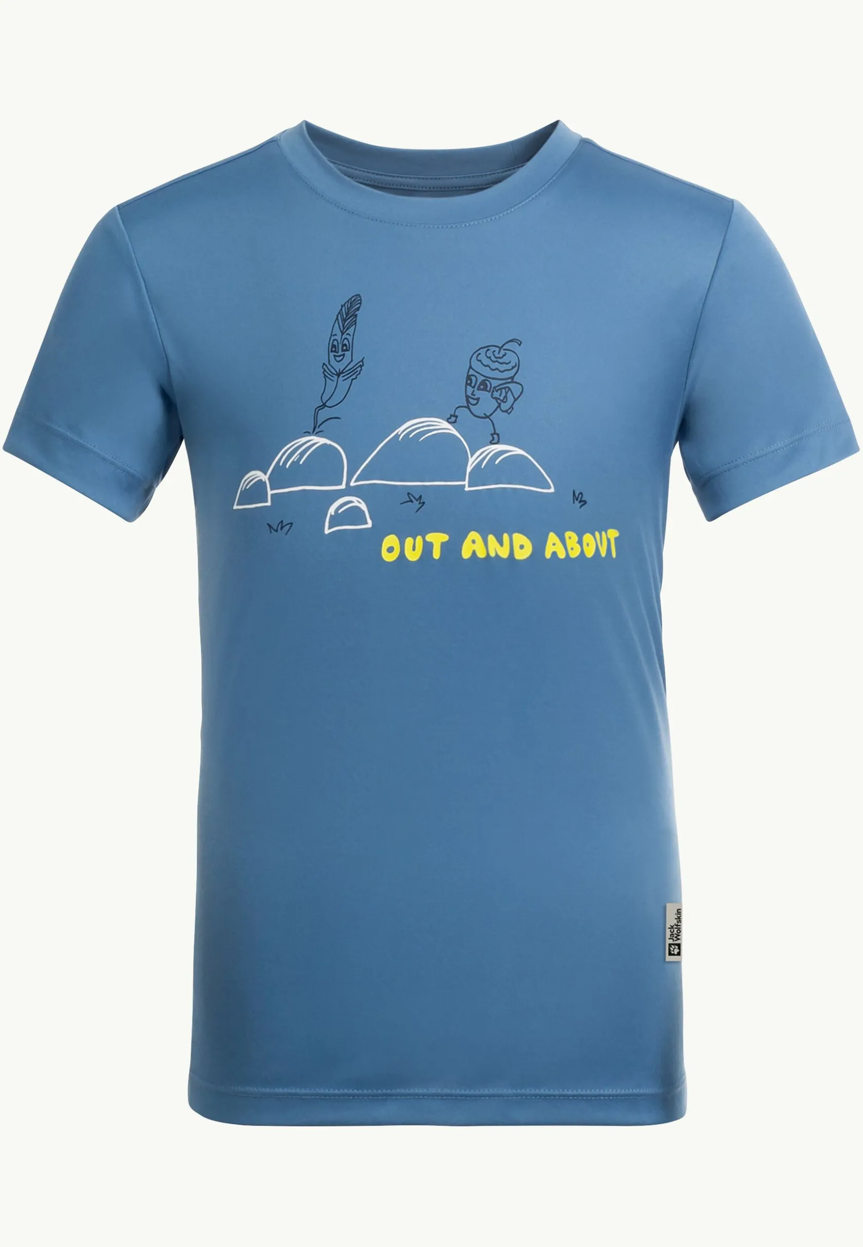 Clearance Out And About T Kids Kinder Funktionsshirts|T-Shirts & Longsleeves
