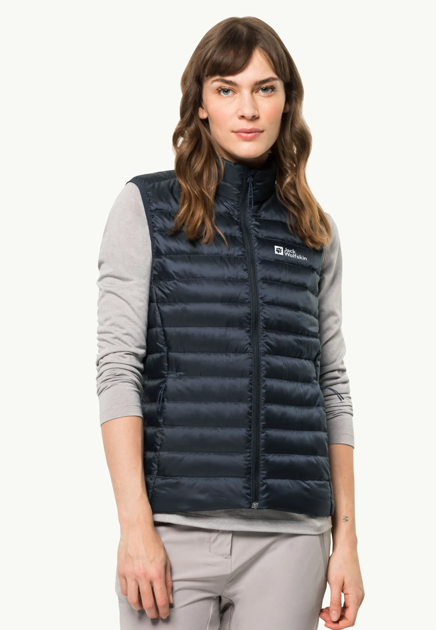 Sale Pack & Go Down Vest W Damen Fleecejacken|Westen
