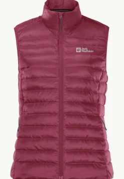 Sale Pack & Go Down Vest W Damen Fleecejacken|Westen
