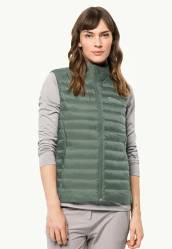 Sale Pack & Go Down Vest W Damen Fleecejacken|Westen