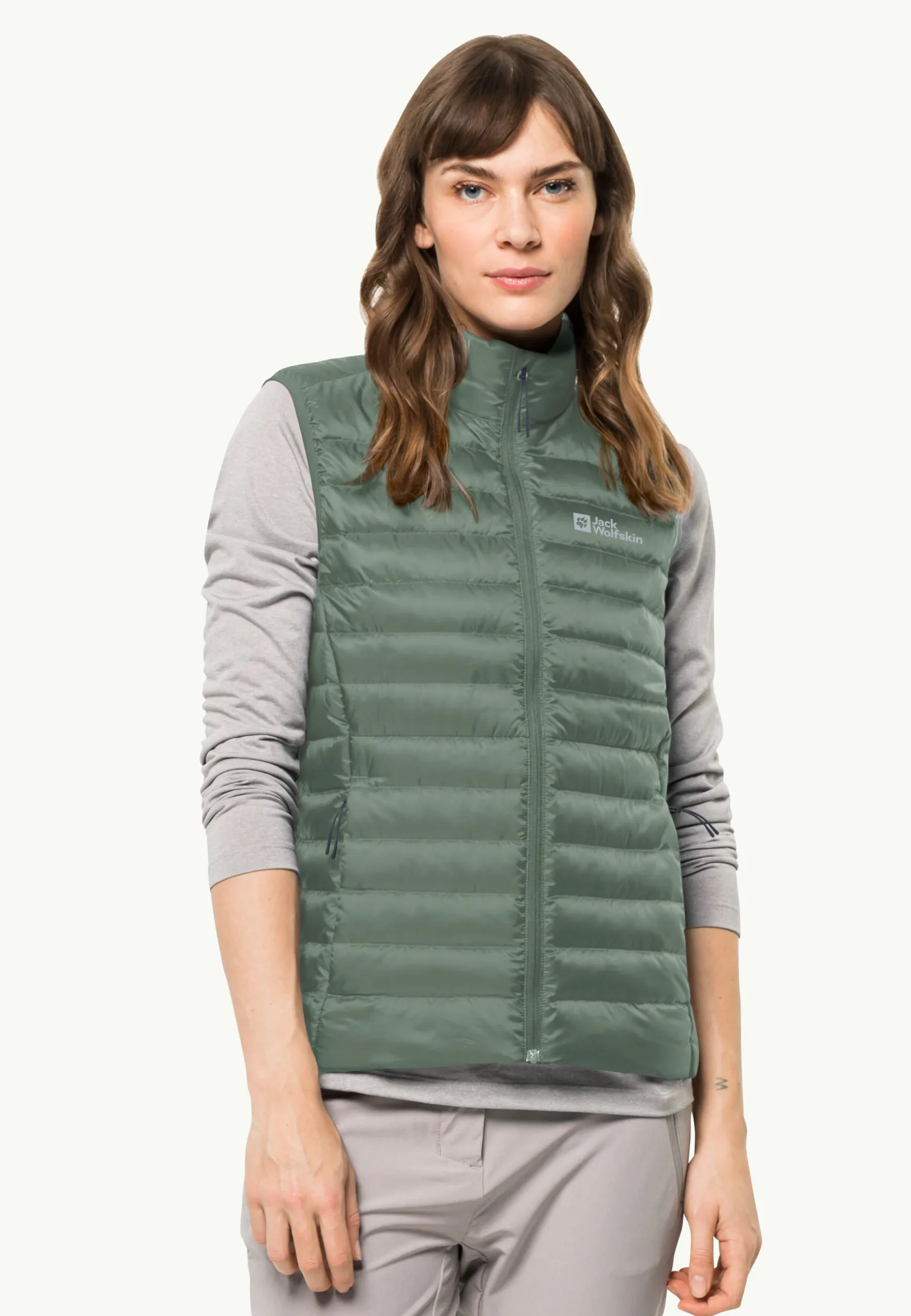 Sale Pack & Go Down Vest W Damen Fleecejacken|Westen