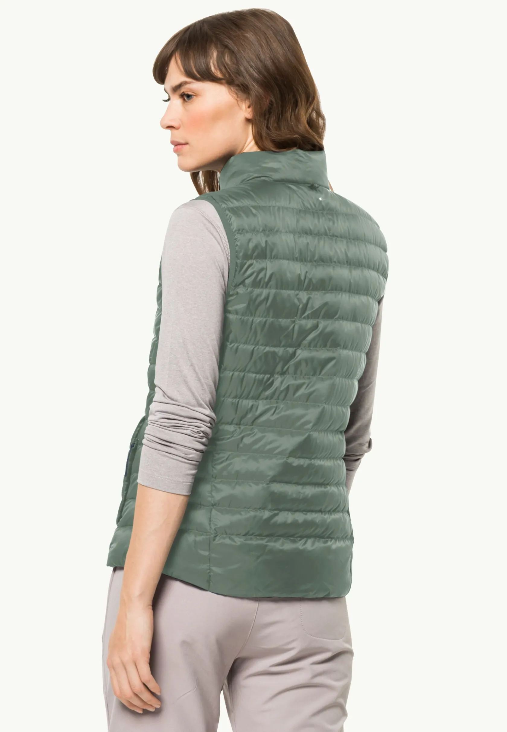 Sale Pack & Go Down Vest W Damen Fleecejacken|Westen