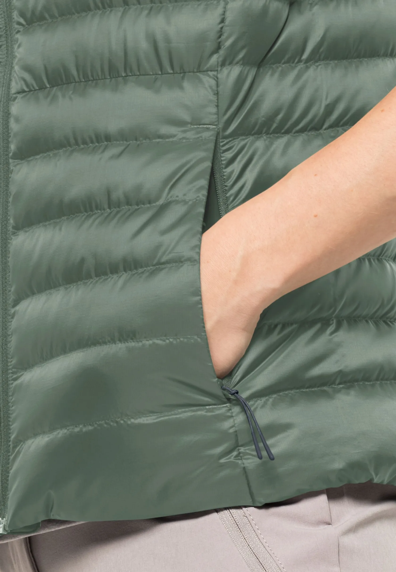 Sale Pack & Go Down Vest W Damen Fleecejacken|Westen