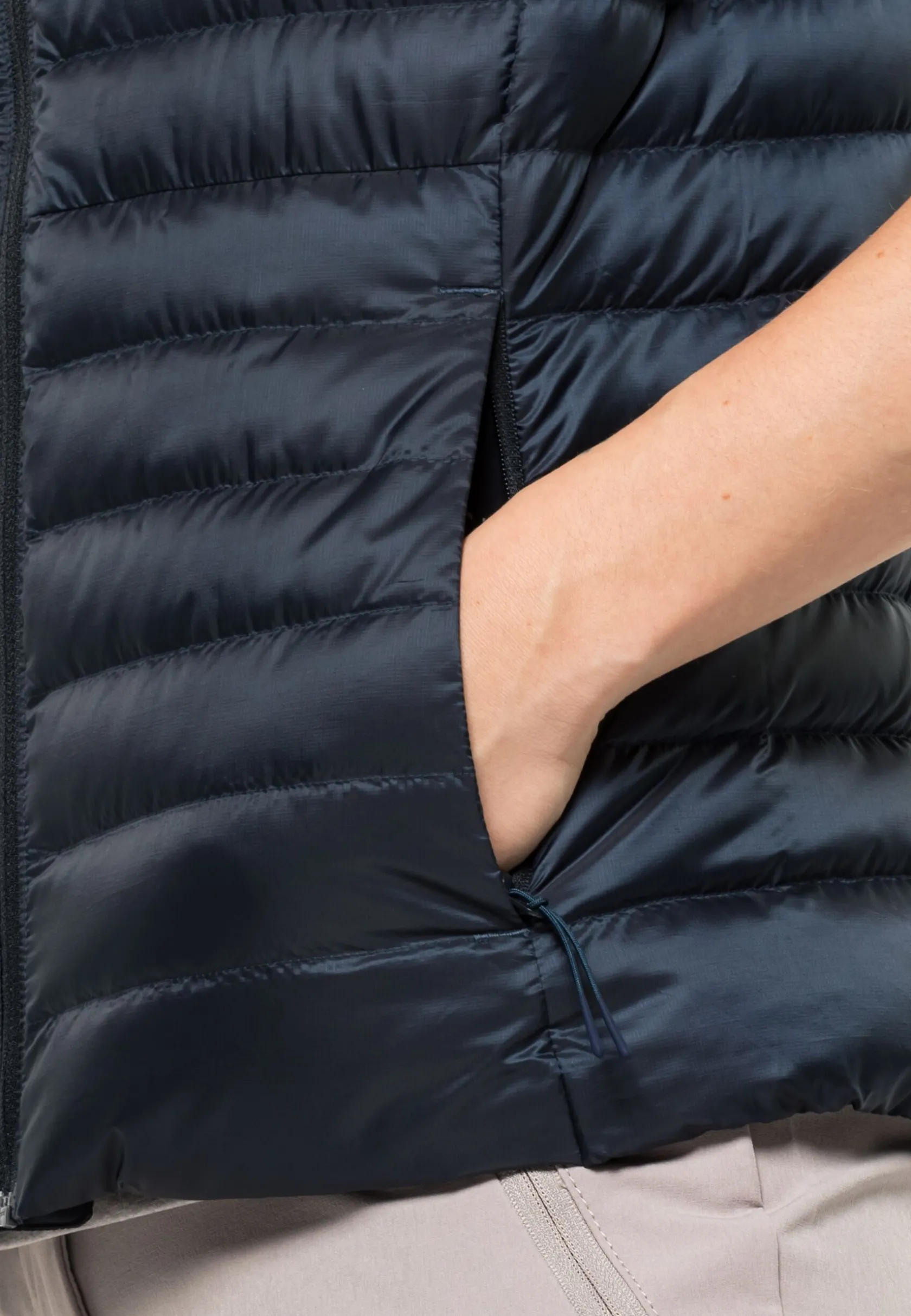 Sale Pack & Go Down Vest W Damen Fleecejacken|Westen