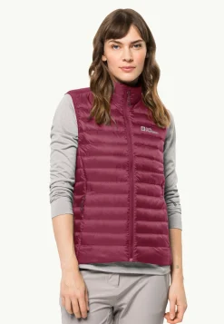 Sale Pack & Go Down Vest W Damen Fleecejacken|Westen