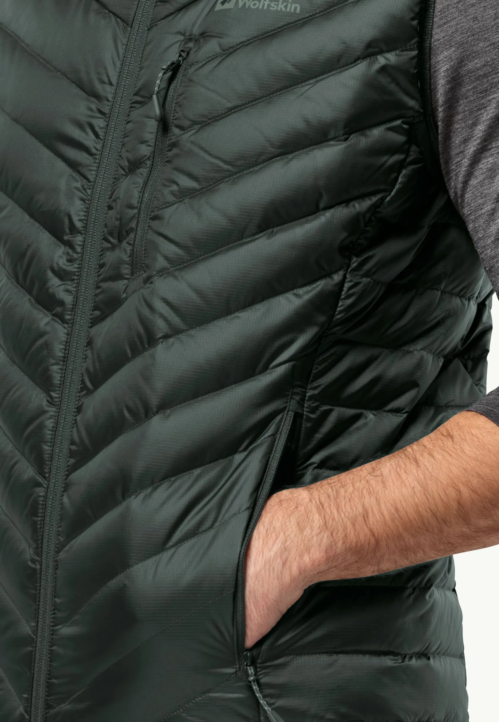 Discount Passamani Down Vest M Herren Fleecejacken|Westen