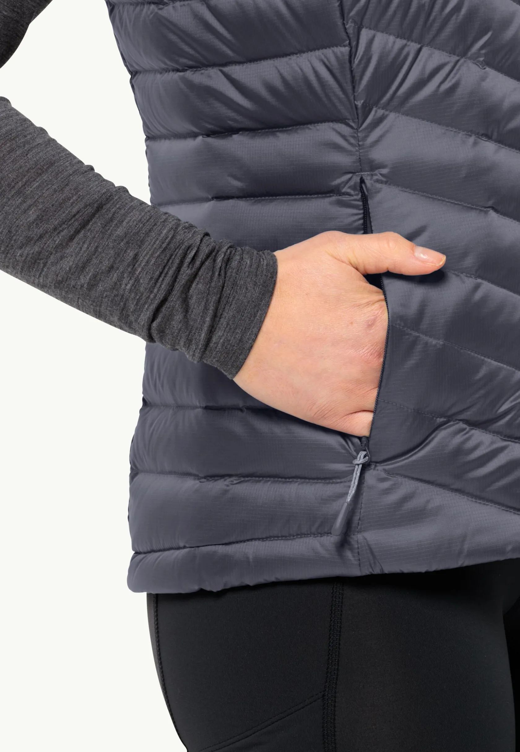 Online Passamani Down Vest W Damen Fleecejacken|Westen