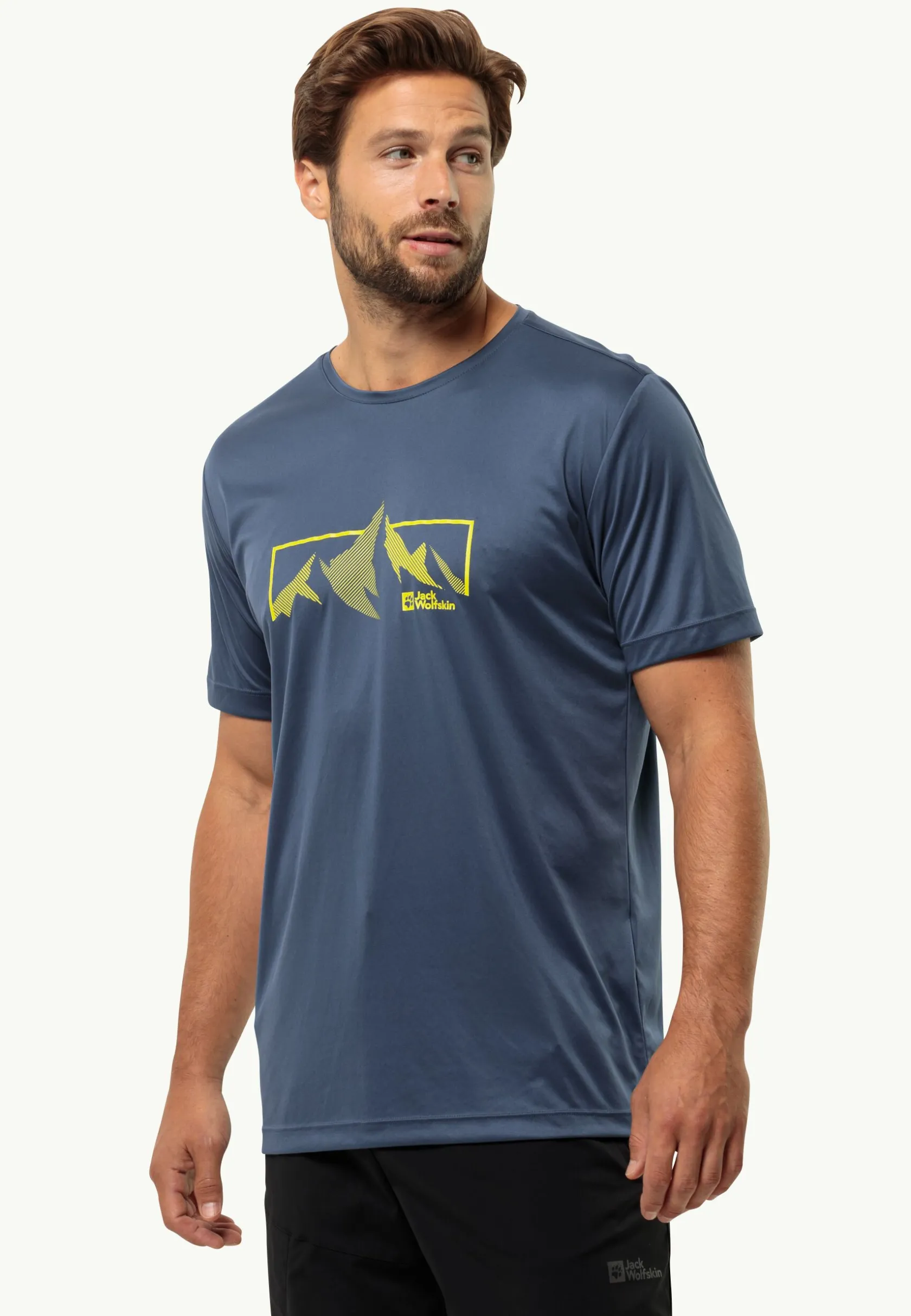 New Peak Graphic T M Herren Funktionsshirts|T-Shirts & Longsleeves
