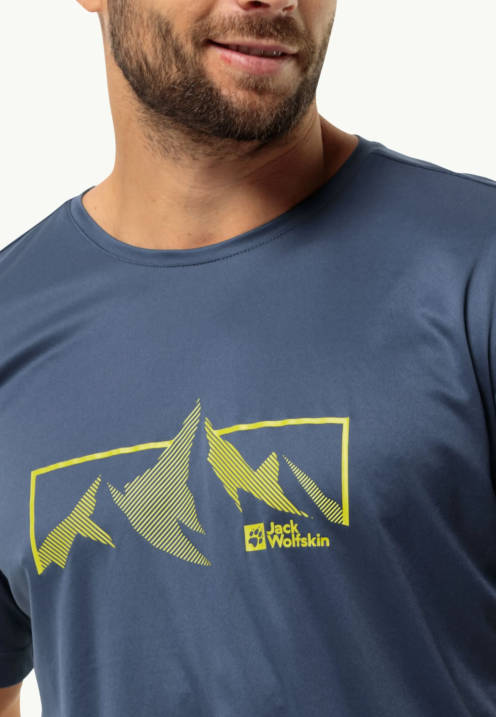 New Peak Graphic T M Herren Funktionsshirts|T-Shirts & Longsleeves