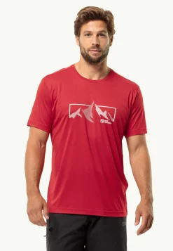 New Peak Graphic T M Herren Funktionsshirts|T-Shirts & Longsleeves