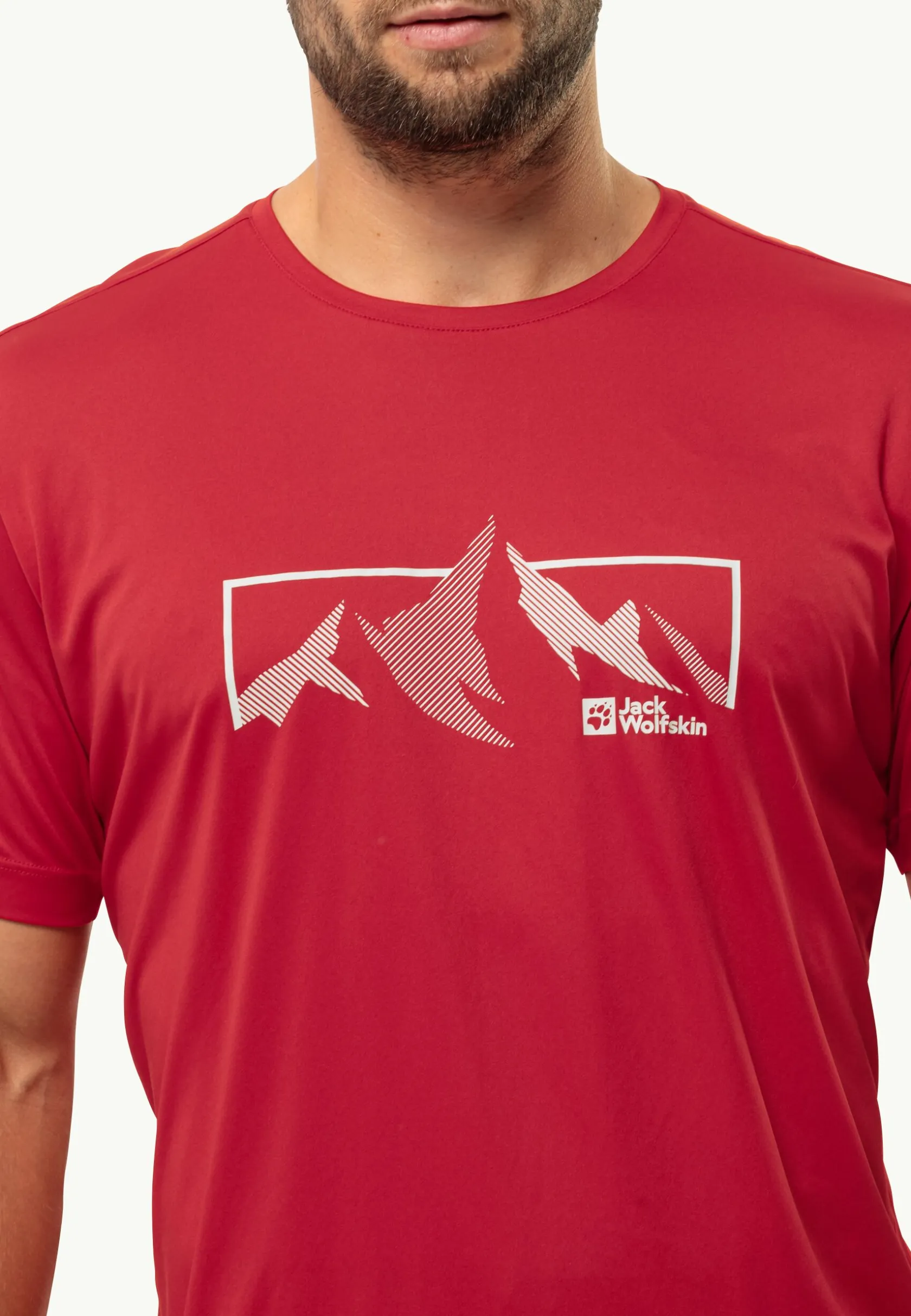 New Peak Graphic T M Herren Funktionsshirts|T-Shirts & Longsleeves