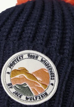 Best Pompom Badge Beanie K Kinder Mützen