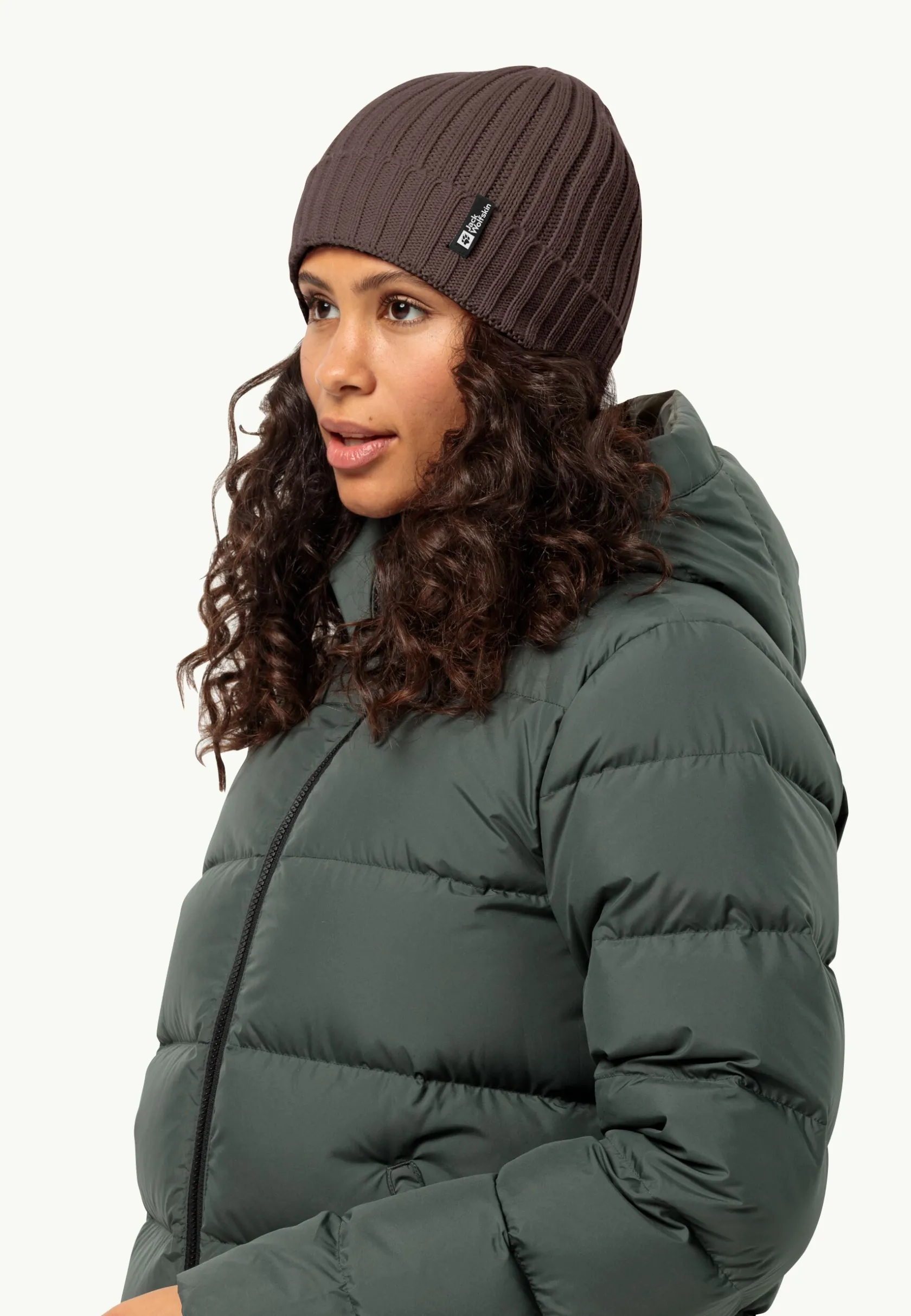Outlet Rib Knit Beanie Damen Caps & Hüte|Mützen