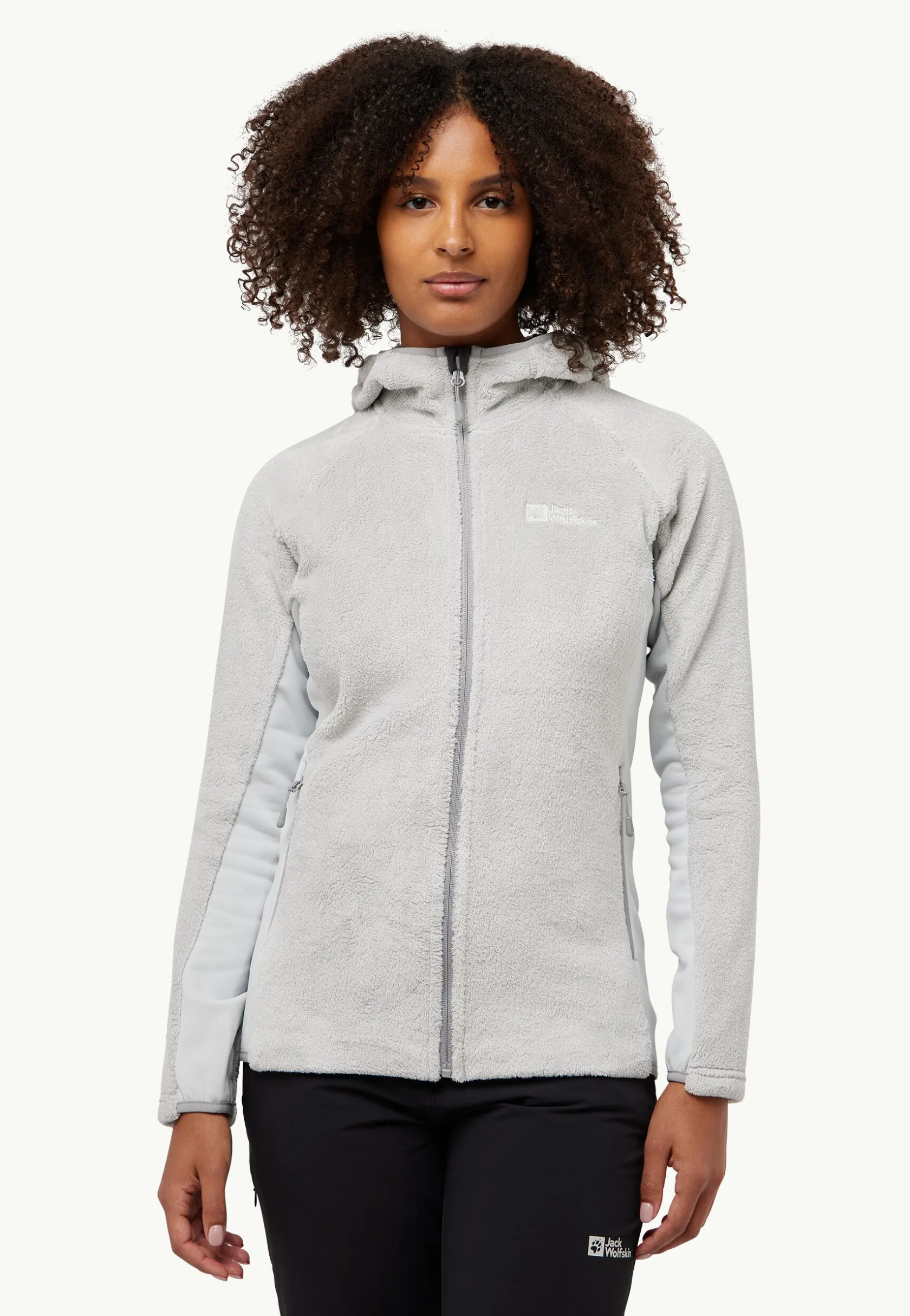Clearance Rotwand Hooded Fz W Damen Fleece|Fleecejacken