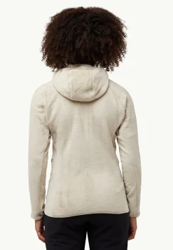 Clearance Rotwand Hooded Fz W Damen Fleece|Fleecejacken