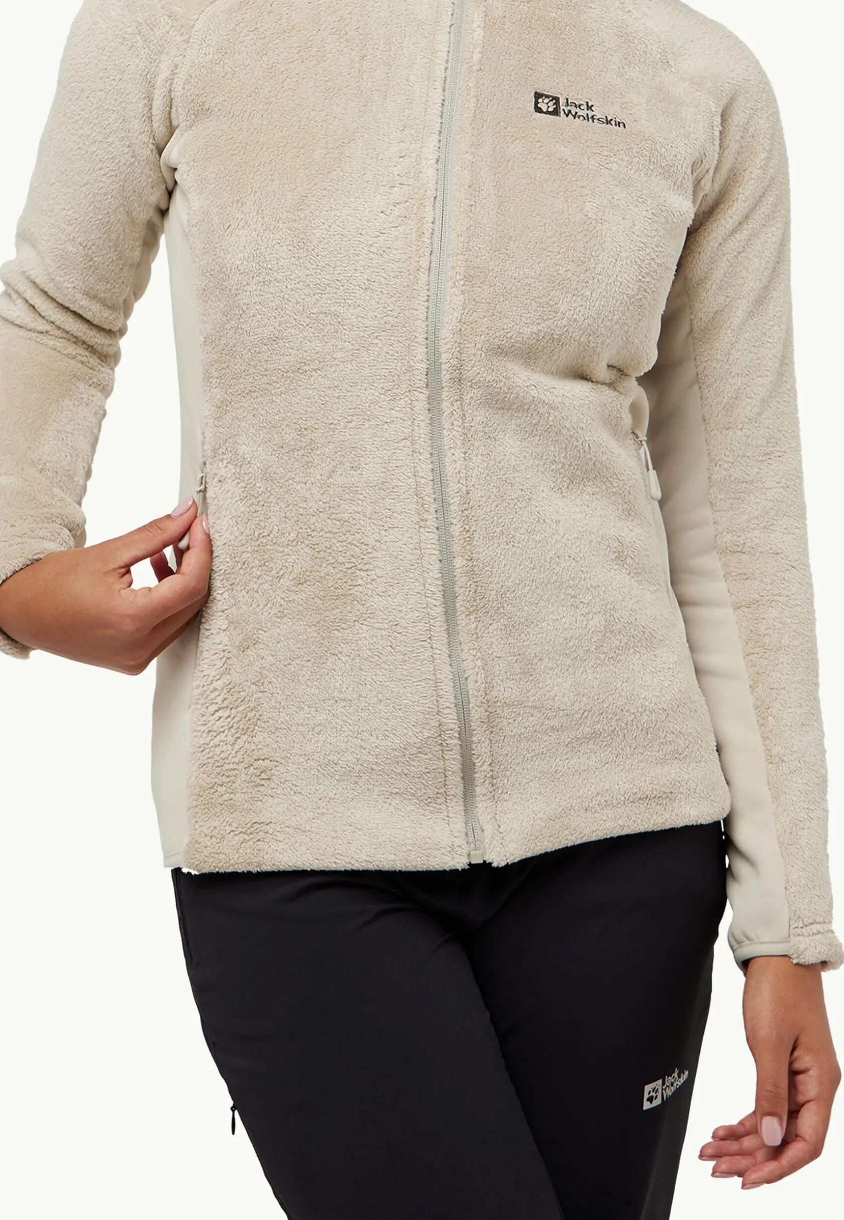 Clearance Rotwand Hooded Fz W Damen Fleece|Fleecejacken