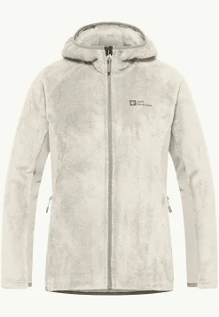 Clearance Rotwand Hooded Fz W Damen Fleece|Fleecejacken