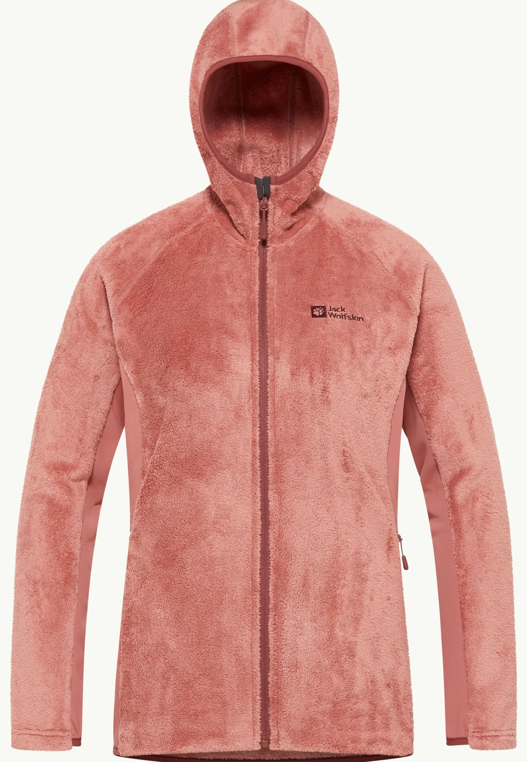 Clearance Rotwand Hooded Fz W Damen Fleece|Fleecejacken